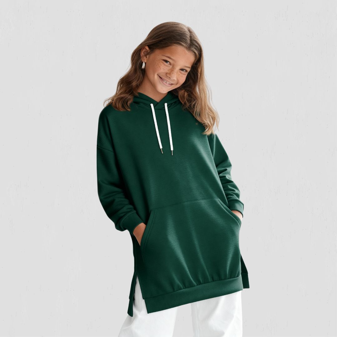 Kids Oversized Hoodie Dress